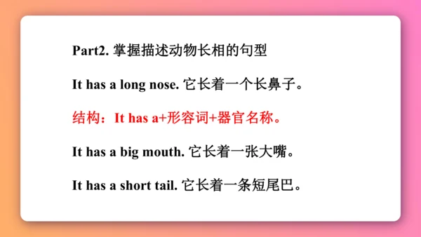 人教PEP版三年级下册英语预习课件