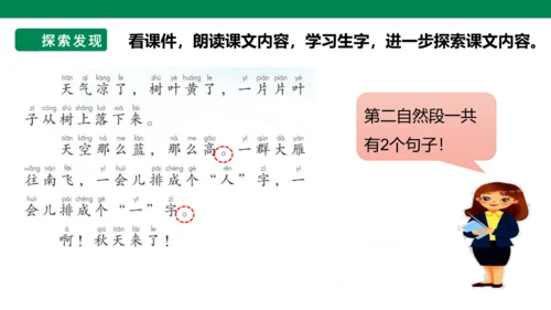 部编1A 第4单元 第4课 秋天（2）课件