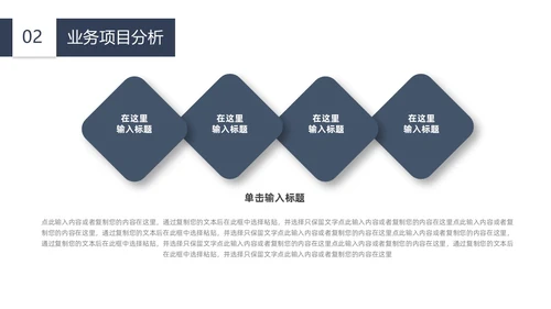 简约商业计划书PPT模板