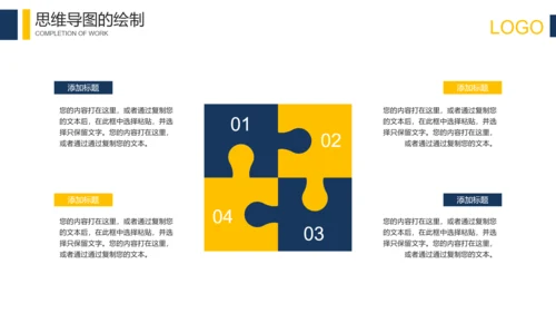 科技互联网思维导图培训PPT模板