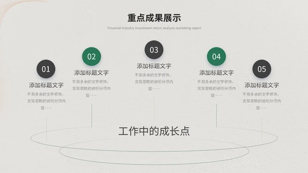 绿色简约清新商务工作总结工作汇报工作计划述职报告ppt模板