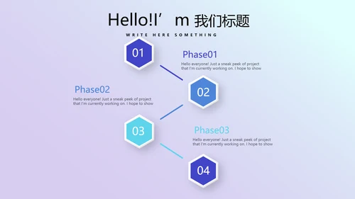 蓝色医疗口腔医学科研成果展示动态PPT