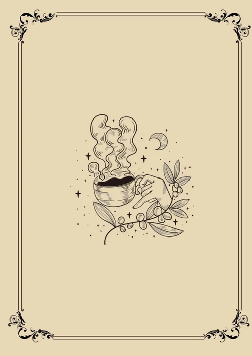黄色简约风手绘咖啡创业计划书word模板
