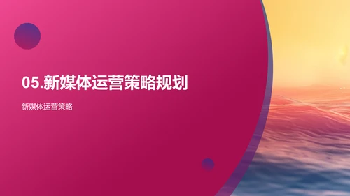 新媒体数据年报PPT模板