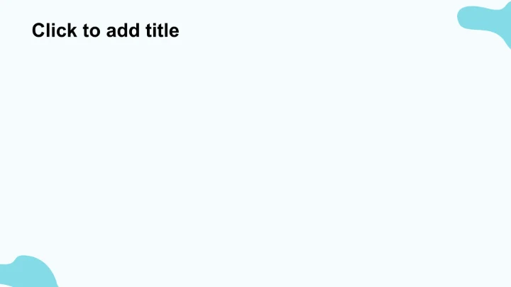 蓝色卡通风格游戏娱乐PPT主题