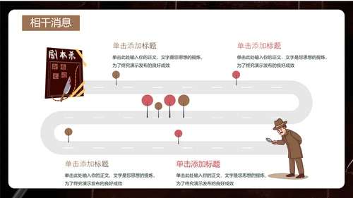 剧本杀游戏介绍PPT模板