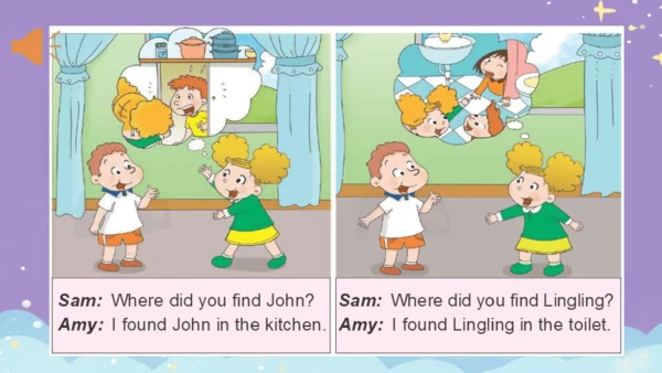 Module 10 Unit 1  He was in the kitchen.课件(共26张PPT