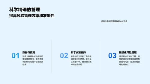 信用风险管理新策略