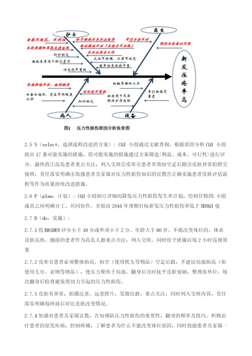 持续质量改进在预防骨科患者压力性损伤管理中的应用.docx