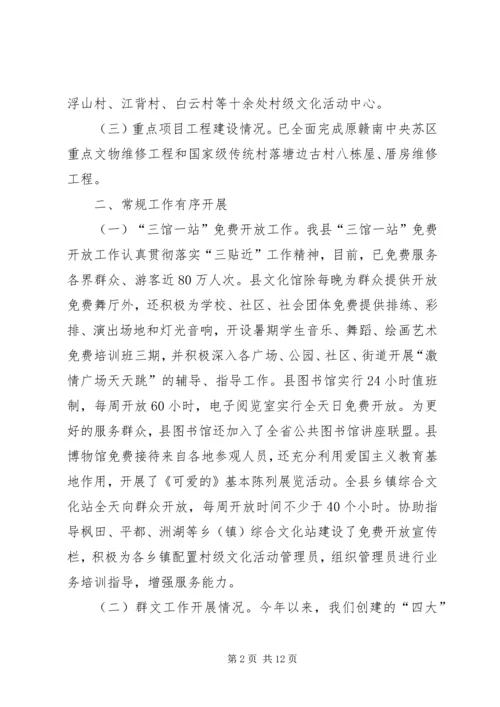 乡镇文广新局年度工作总结.docx