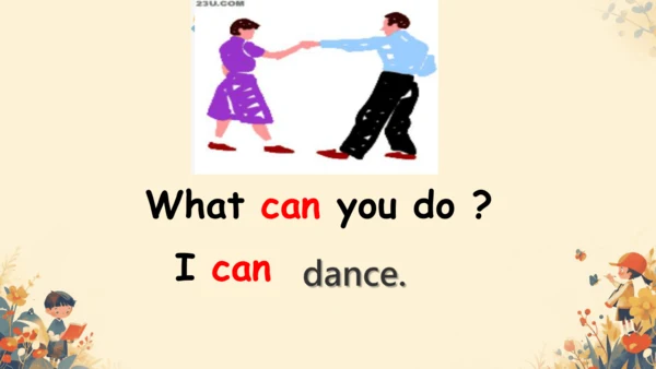 Unit 4 What can you do? Part A Let's learn 课件（22张P