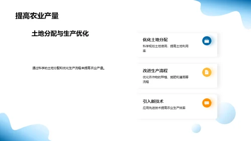 农业产量趋势分析