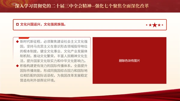 学习贯彻三中全会精神走深走实强化七个聚焦全面深化改革PPT课件