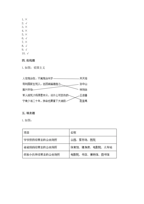 部编版五年级下册道德与法治期末测试卷学生专用.docx