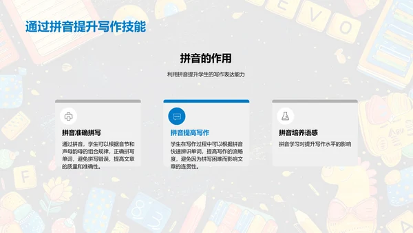 拼音学习技巧讲解PPT模板