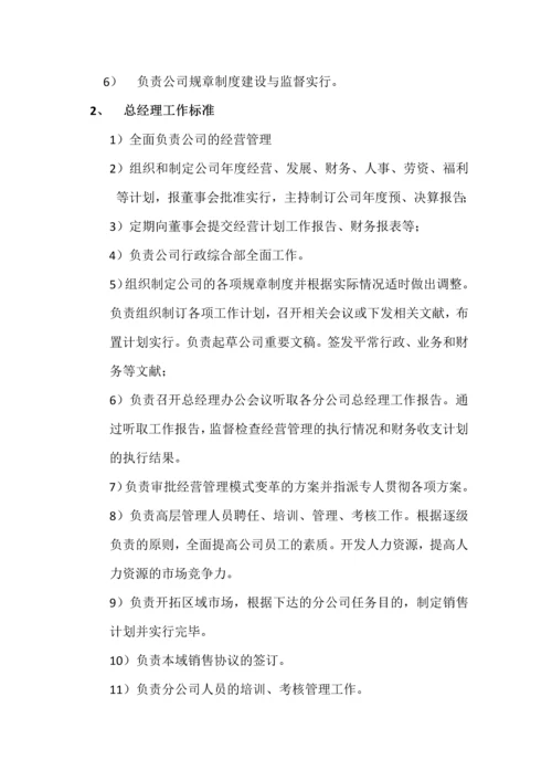 公司管理制度员工工作标准流程考核.docx