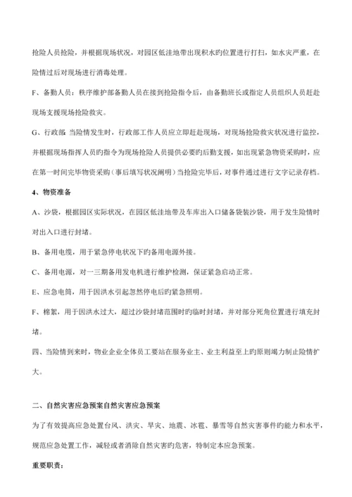 2023年物业公司应急预案大全项.docx