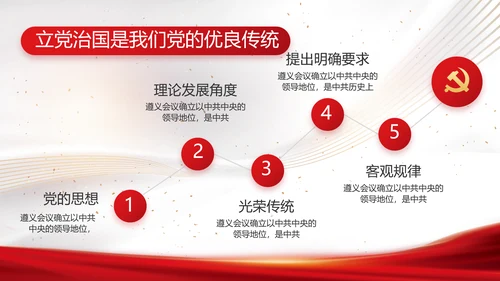 党建党支部年终工作总结汇报PPT党课