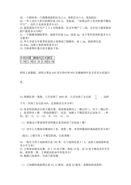 小升初数学应用题50道【培优】.docx