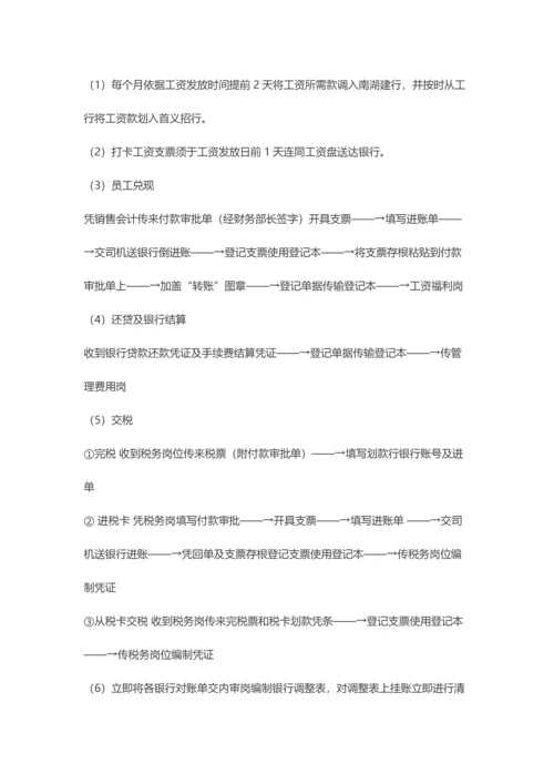 公司财务流程概述模板.docx