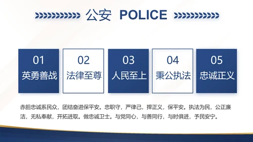 蓝色大气检察院工作汇报演讲动态PPT模板