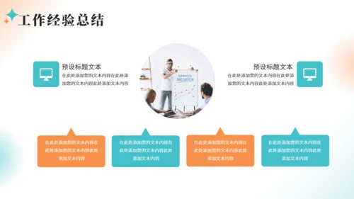 商务销售工作总结报告汇报通用PPT模板