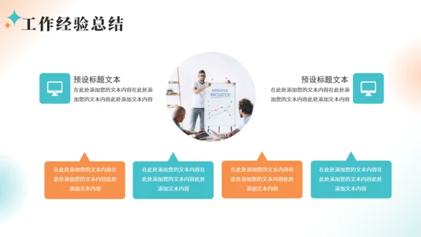 商务销售工作总结报告汇报通用PPT模板
