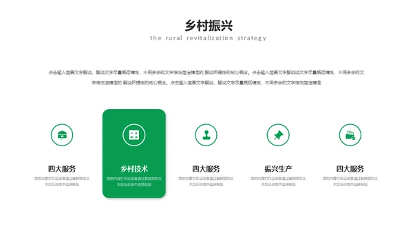 建设新时代美丽新农村通用PPT模板