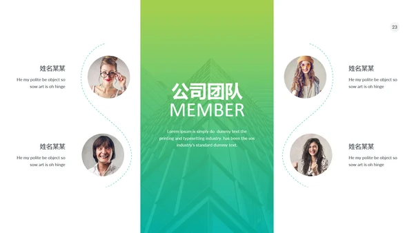 现代风格商业计划书公司宣传商务PPT模板