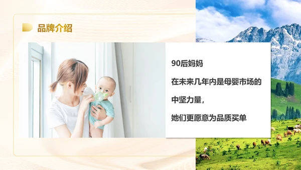 奶粉品牌溯源整合营销方案PPT模板