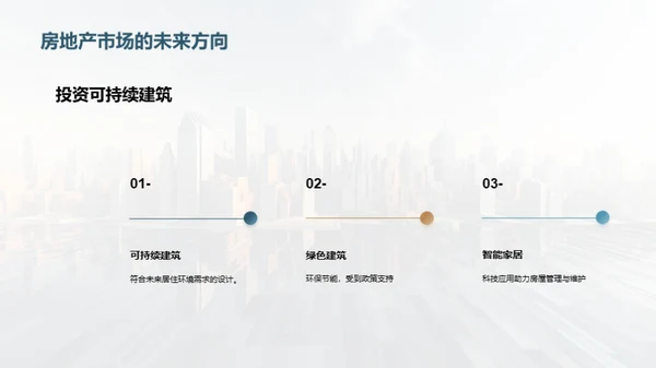 3D风地产家居教学课件PPT模板