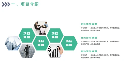 项目市场分析报告通用PPT模板