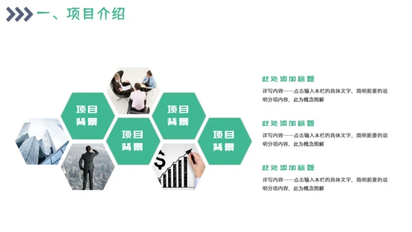 项目市场分析报告通用PPT模板