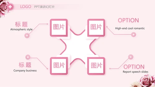 粉色创意护士护理培训工作总结动态PPT模板