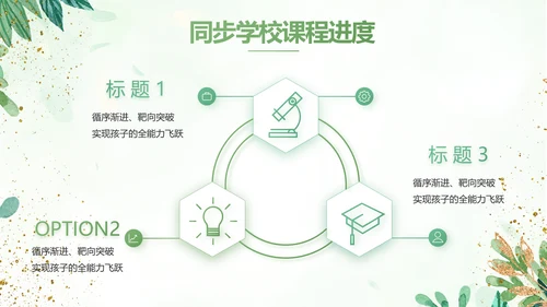 绿色小清新知识竞赛答题工作总结动态PPT模板