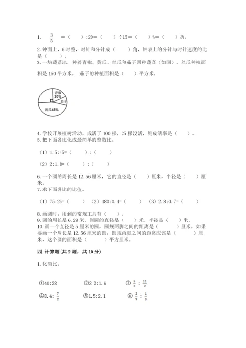 人教版六年级上册数学期末测试卷精品（典型题）.docx