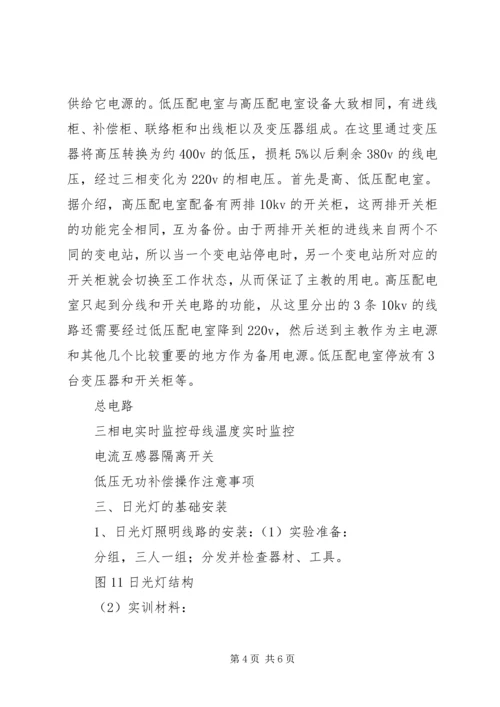 学校供配电系统参观报告_1 (2).docx