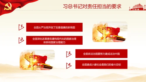 我将无我不负人民学习微党课PPT担当作为