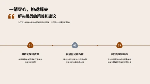 教学创新：经济思维引导