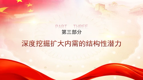 以提振消费为重点全方位扩大内需党课PPT课件
