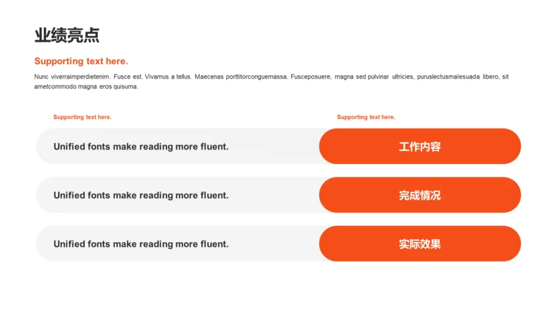 单色扁平业绩亮点