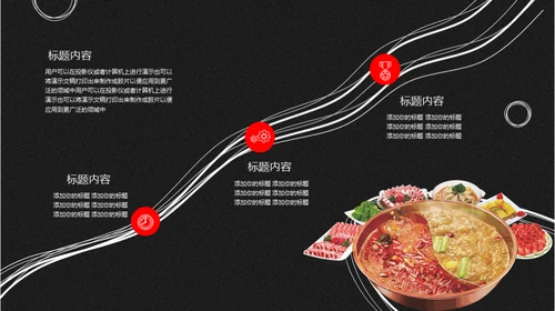 重庆麻辣火锅通用PPT模板
