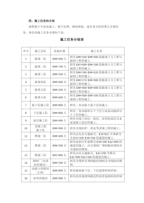 2023年建筑行业某高速公路施工组织设计方案2).docx