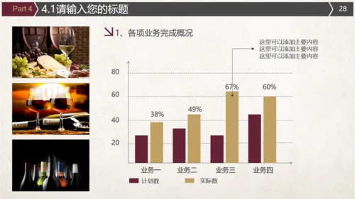 红酒葡萄酒文化介绍宣传通用PPT模板