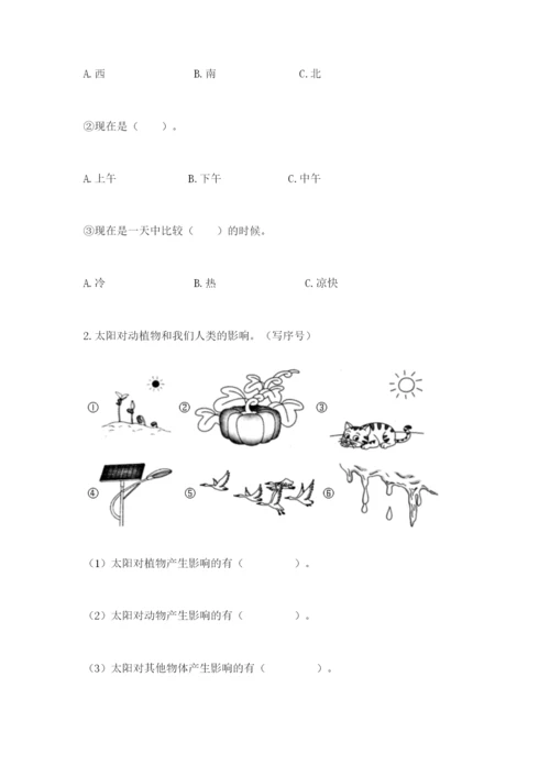 教科版科学二年级上册期末测试卷附答案（培优a卷）.docx