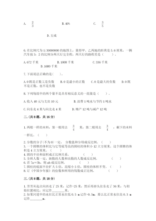 贵州省贵阳市小升初数学试卷精品【名师系列】.docx