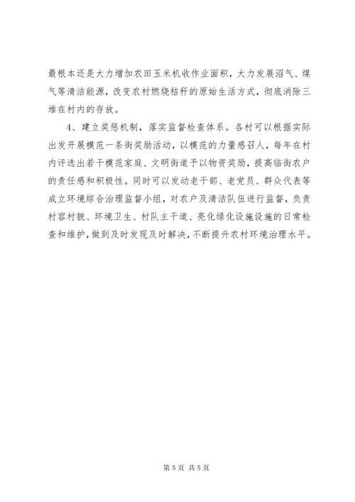 农村环境整治调研报告.docx