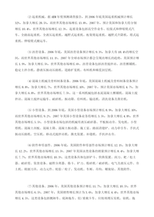 度工程机械行业预测调查分析.docx