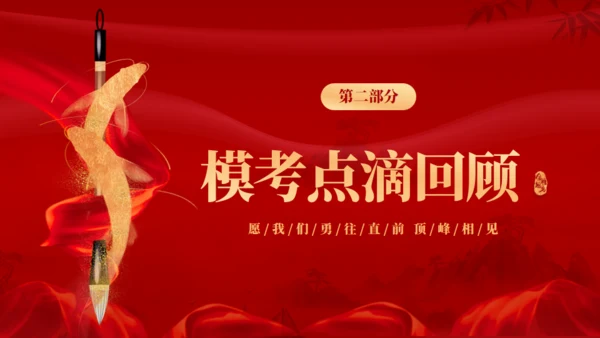 百日誓师同逐梦踔厉奋发中高考通用PPT模板