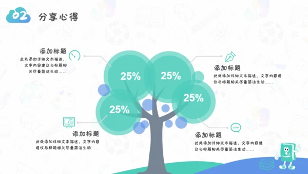 读书教学分享教育课件通用PPT模板